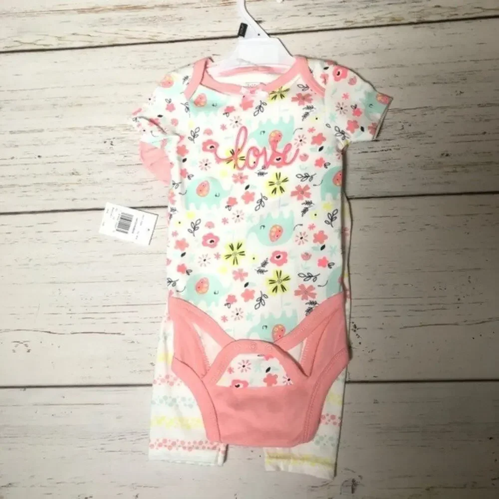 Baby Gear Onesies Matching  Set Size 3-6 M